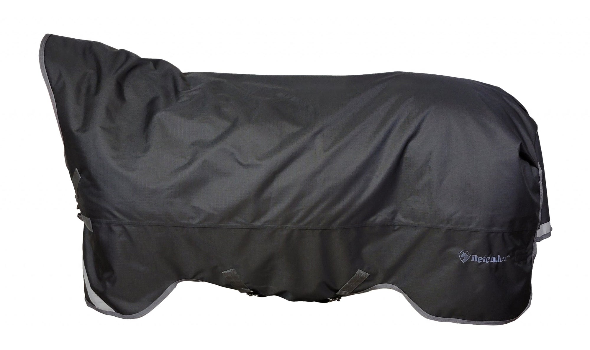 Defender Titanium 1200D High Neck Sheet - Black - 69