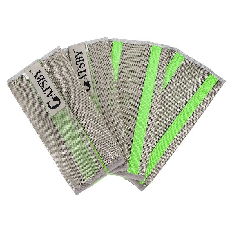 Gatsby High Vis Fly Boots - Lime - Pony (S)