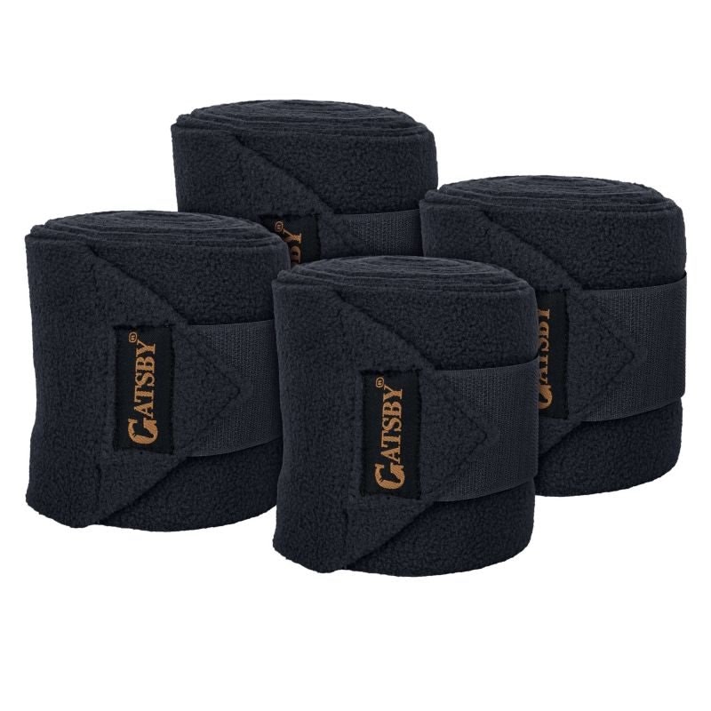 Gatsby Polo Leg Wraps - Dark Gray - 10 x 4.5"