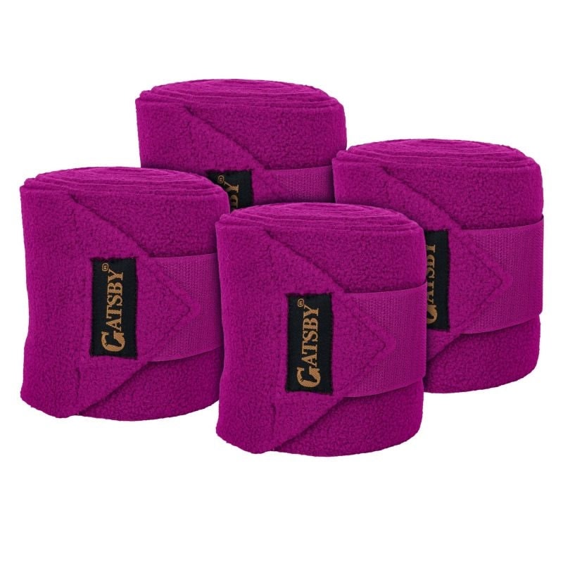 Gatsby Polo Leg Wraps - Pink - 10 x 4.5"