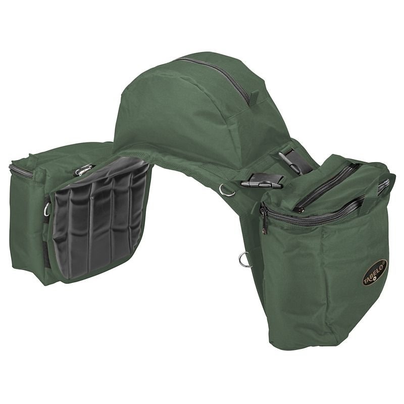 Tabelo Nylon Cooler Saddle Bag with Cantle - Hunter