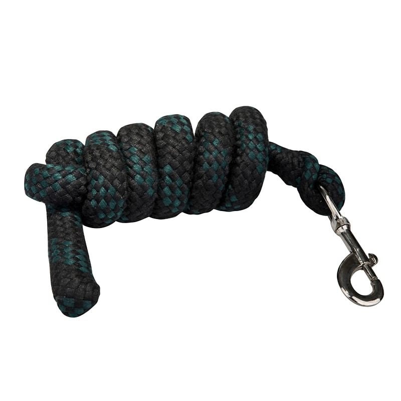 Tabelo Acrylic 6ft Lead Rope - Black/Green - 6