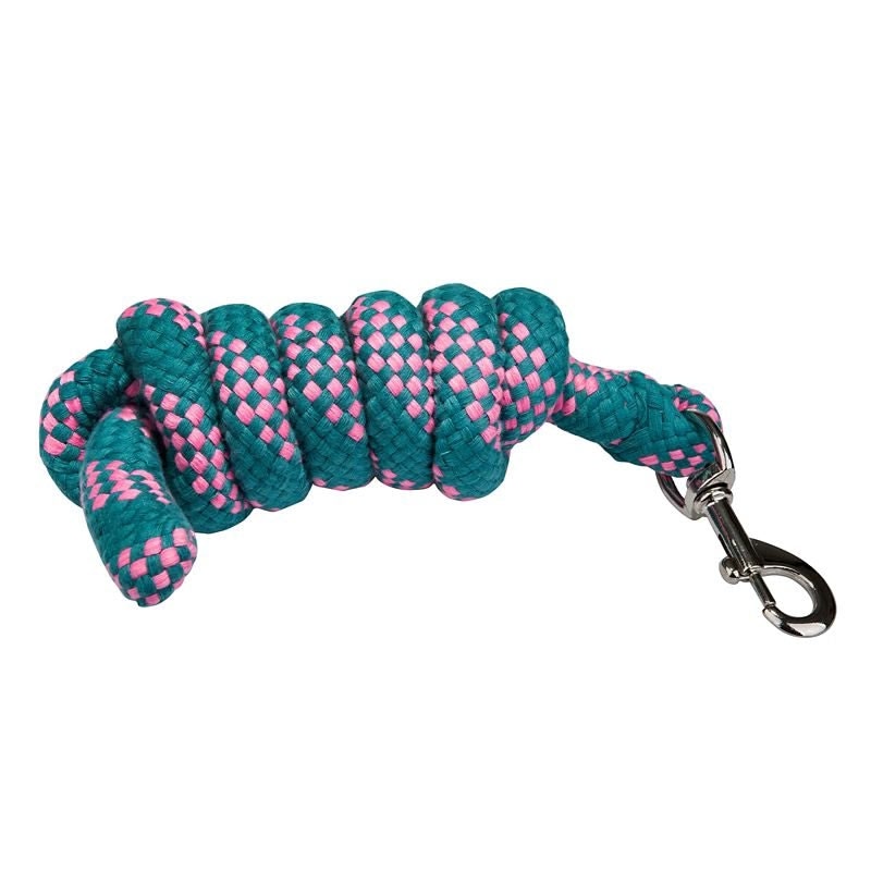 Tabelo Acrylic 6ft Lead Rope - Teal/Pink - 6