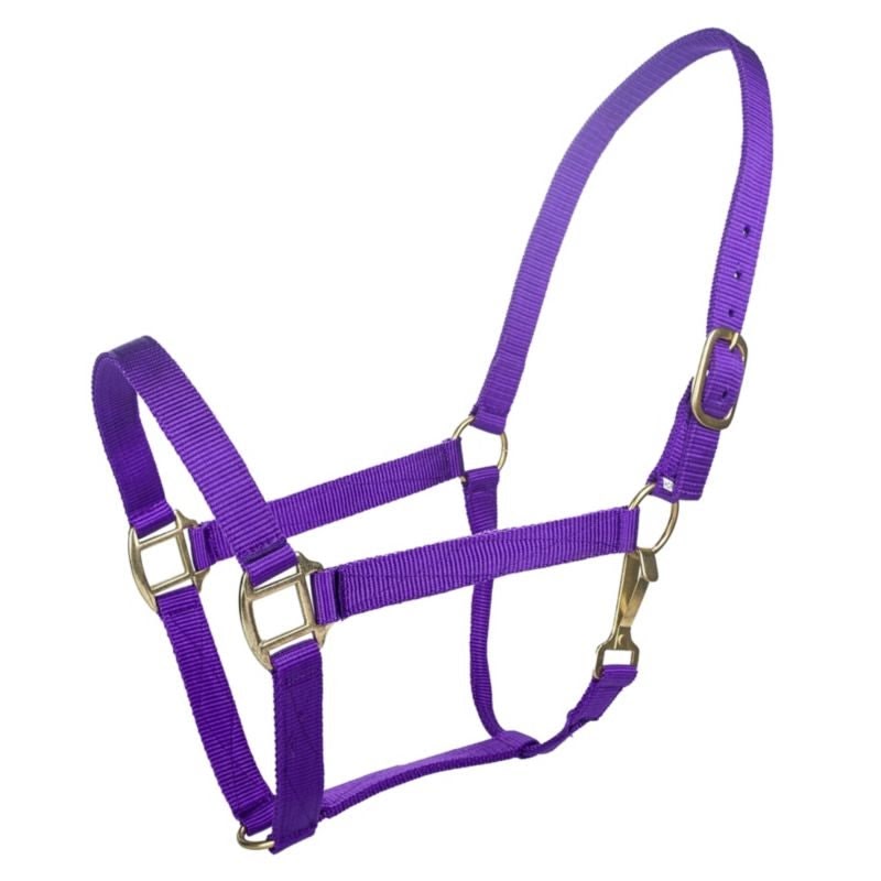 Tabelo Nylon Halter with Snap - Red - Suckling