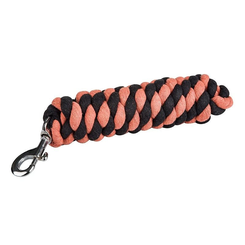 Tabelo 2-Tone Cotton Lead - Orange/Black - 3/4" x 10