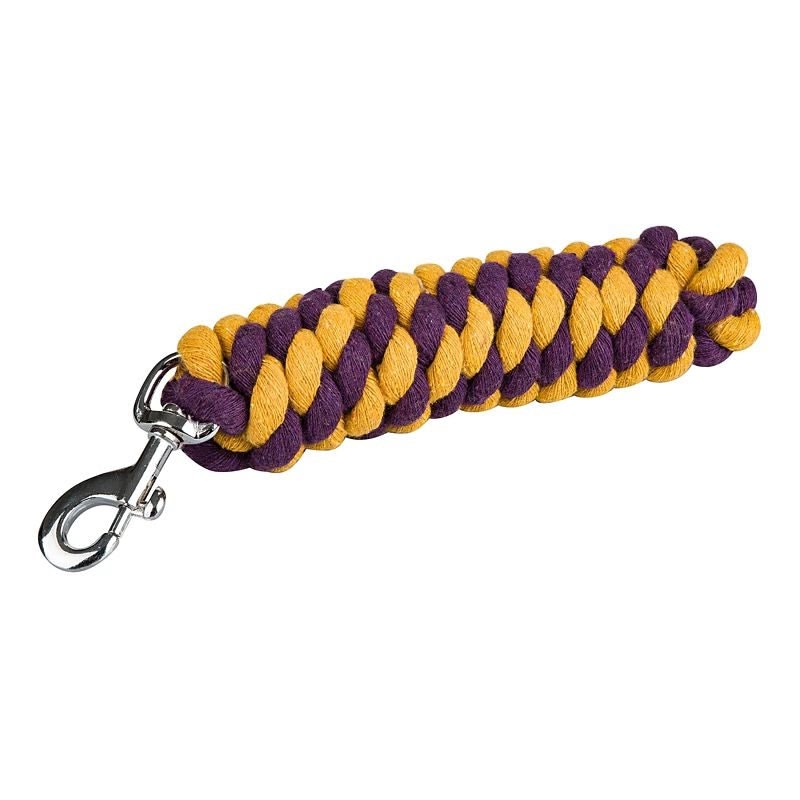 Tabelo 2-Tone Cotton Lead - Purple/Yellow - 3/4" x 10