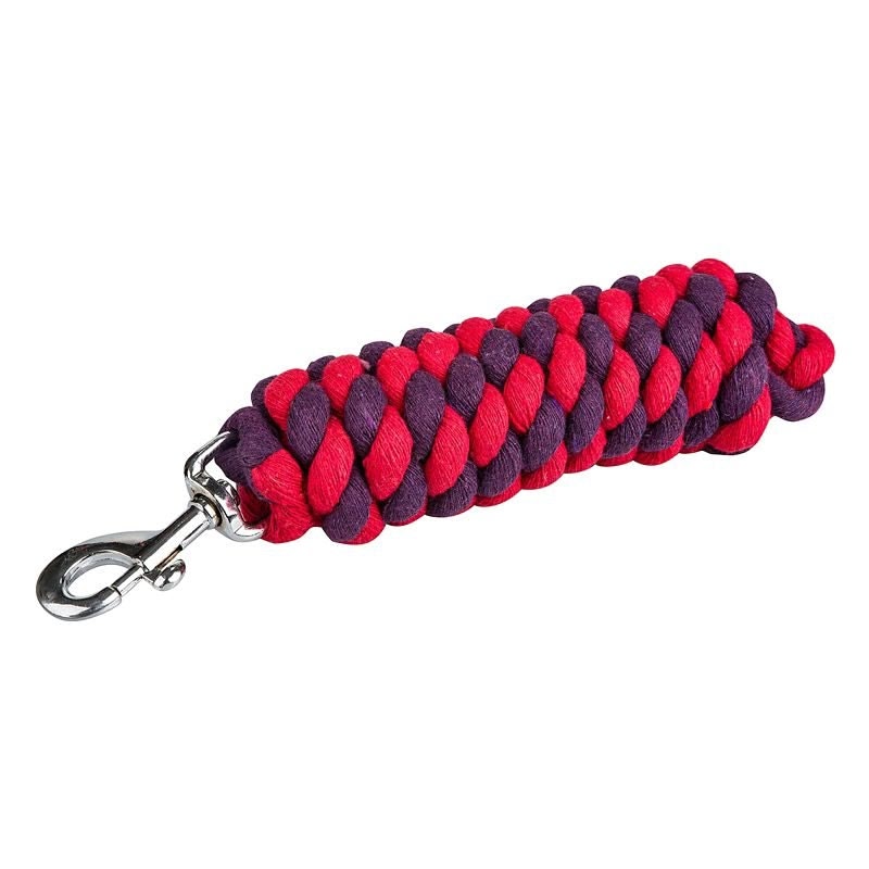 Tabelo 2-Tone Cotton Lead - Red/Purple - 3/4" x 10