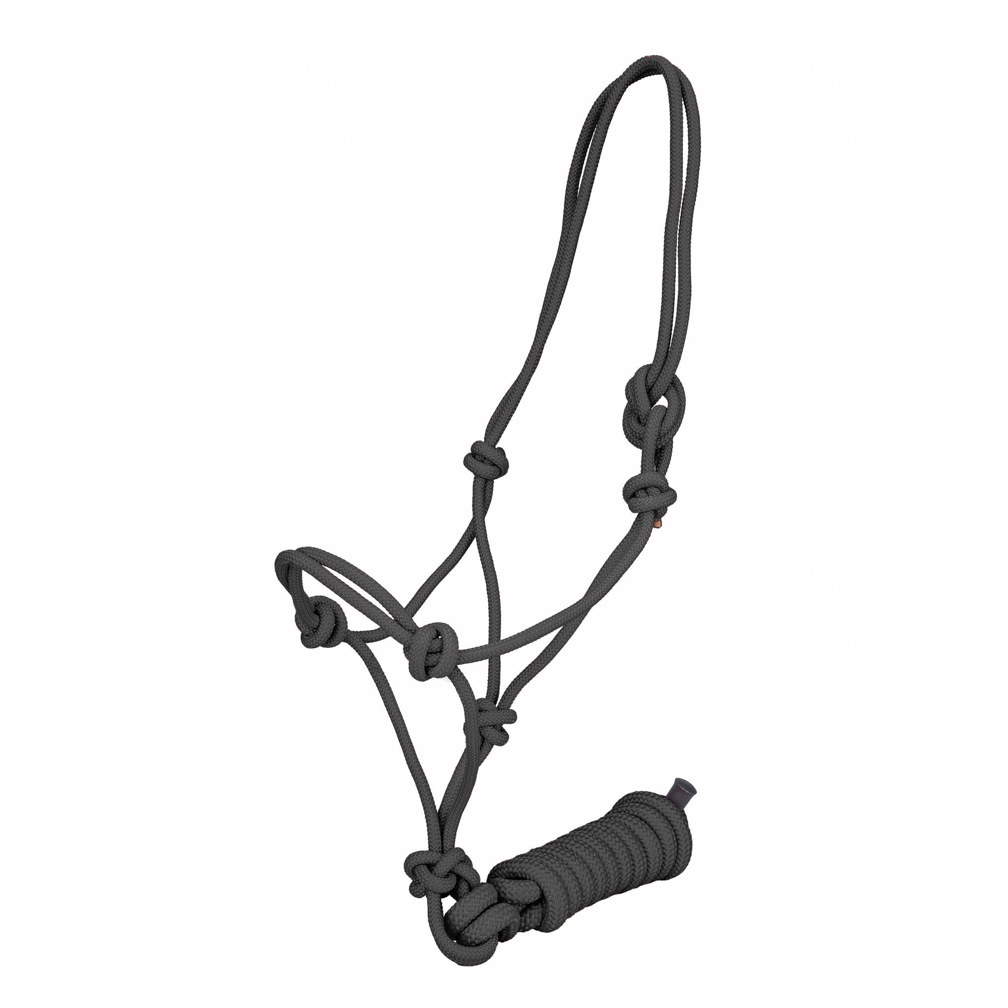 Tabelo active Rope Halter with Lead - Black - active