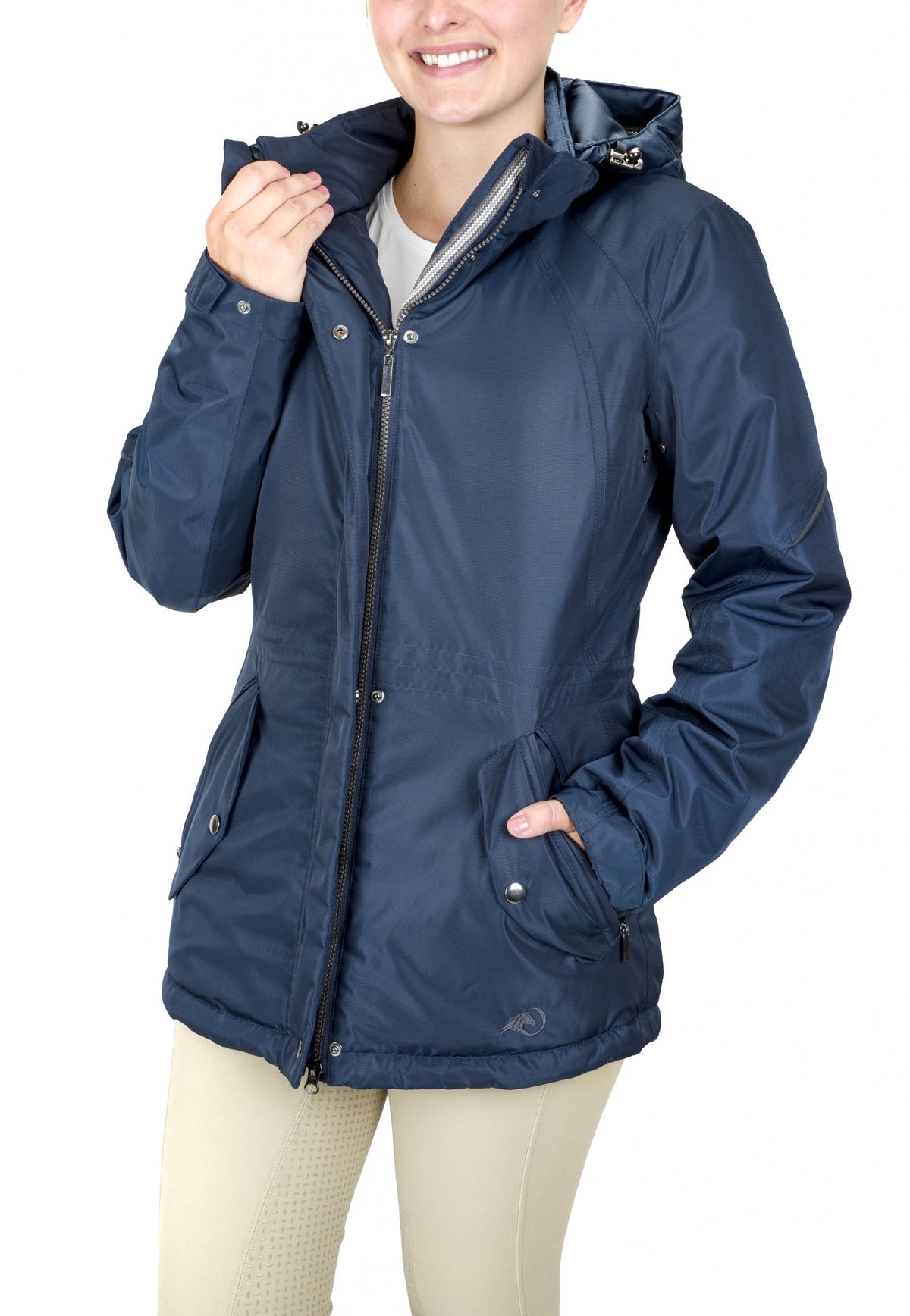 OEQ Ladies Icon Winter Parka - Navy - M