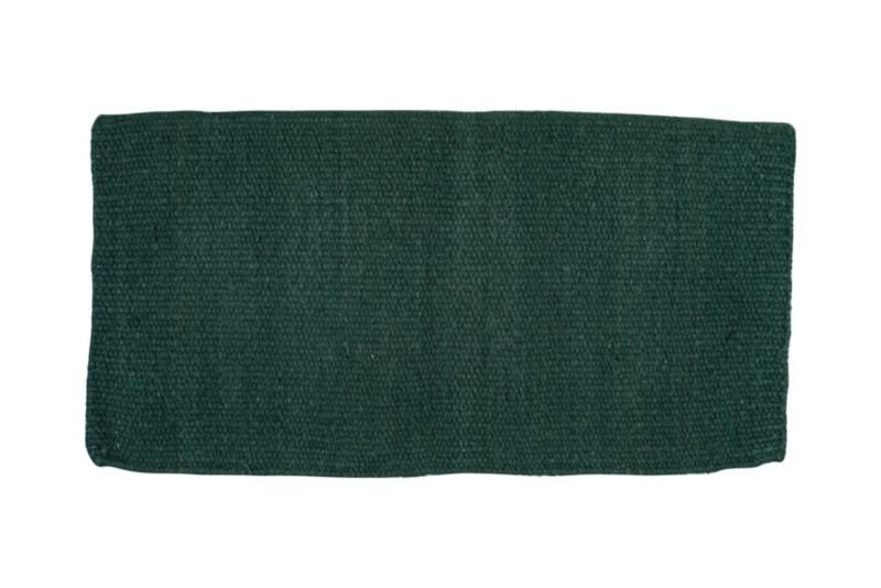 Tabelo Hand Woven Wool Show Blanket 36x34 - Hunter - 36 x 34