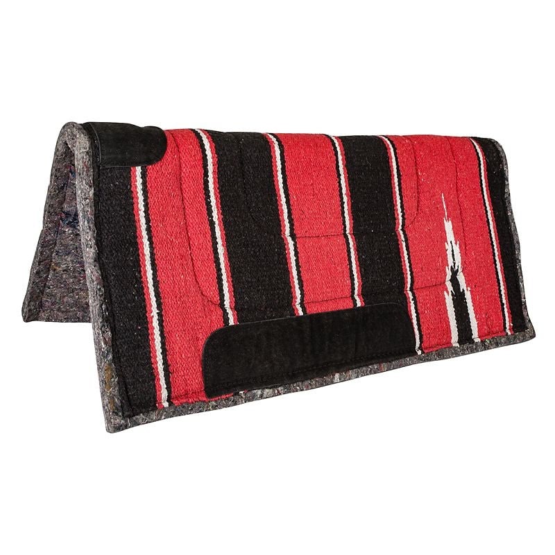 Tabelo Navajo Felt Pad - Red/Black - 30 x 30