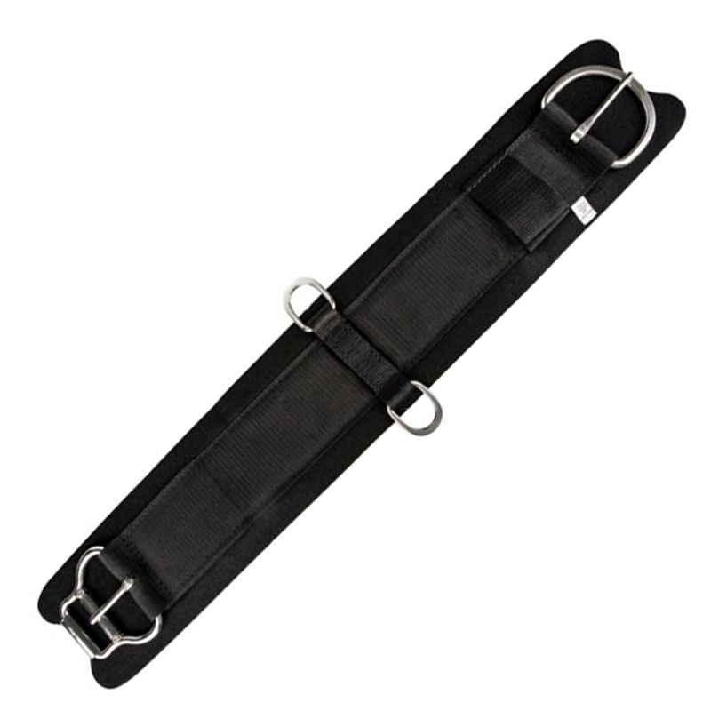 Tabelo Comfort Girth with SS Hardware - Black - 30"