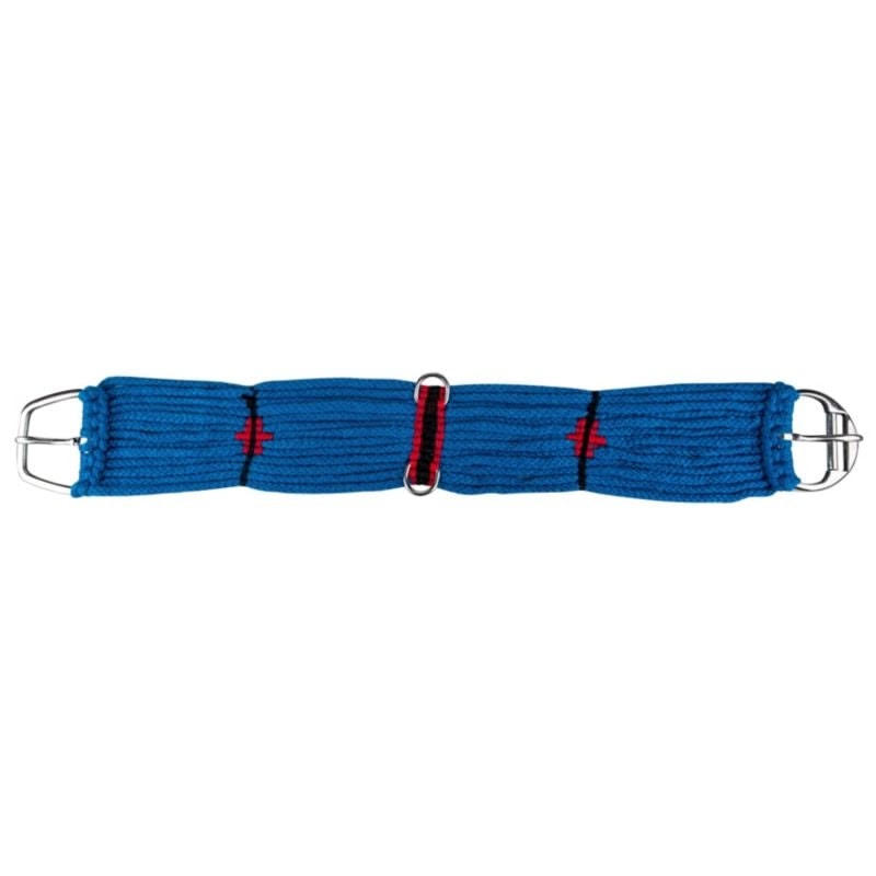Tabelo Cashmillion Wool Cinch - Turquoise/Black/Red - 32"