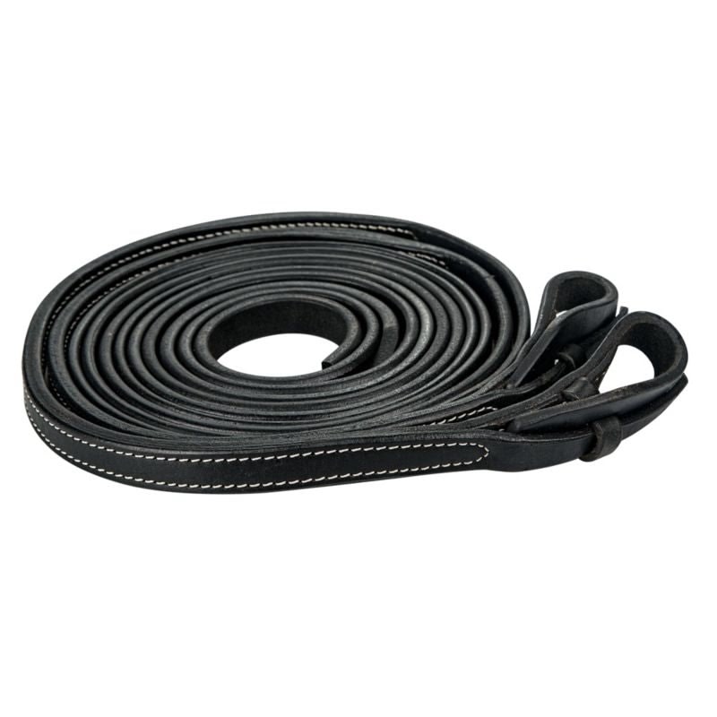 Tabelo Split Reins with Quick Change Bit - Black - 5/8" x 75