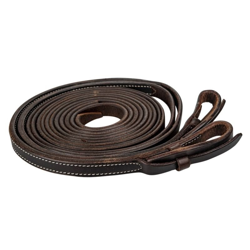 Tabelo Split Reins with Quick Change Bit - Brown - 5/8" x 75