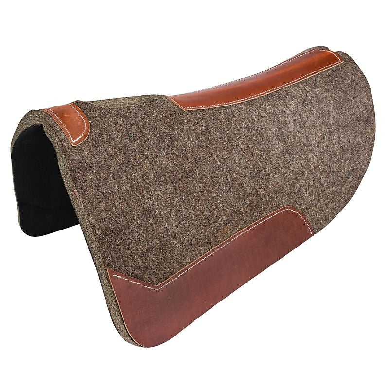 Tabelo Contour Wool Saddle Pad with Neo - Grey - 30" x 30" x 3/4"