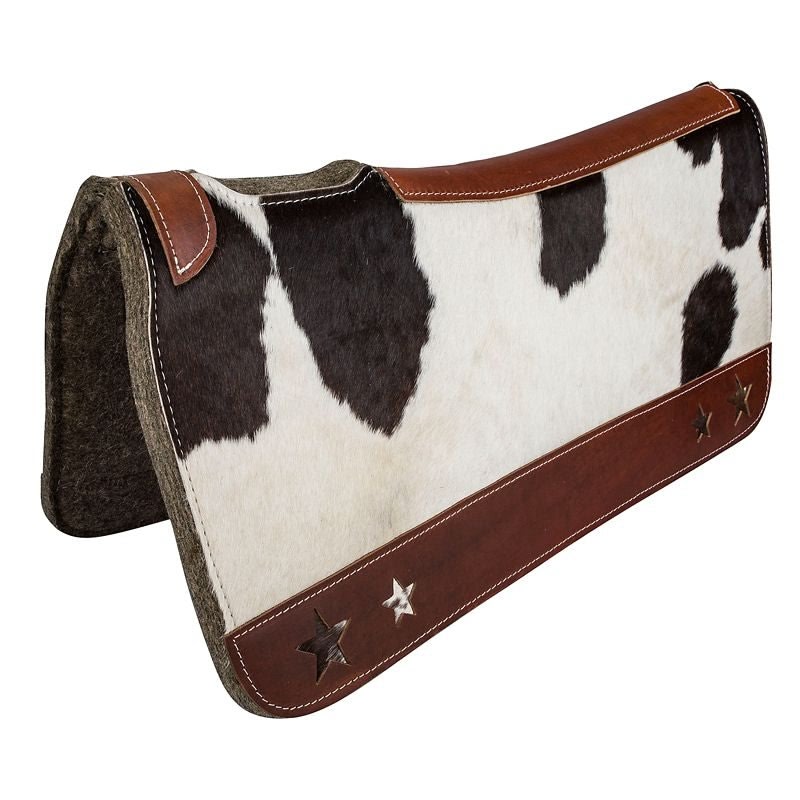 Tabelo Contour Wool Felt Saddle Pad Cowhair - Jersey - 30" x 30" x 1"