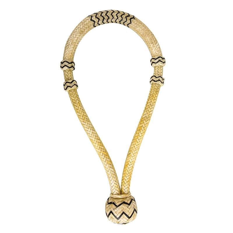Tabelo Rawhide Bosal - Natural/Black - Full