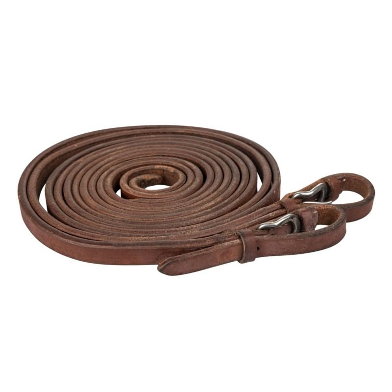Tabelo Split Reins Buckle Ends Double Ply End - Harness - 5/8" x 75