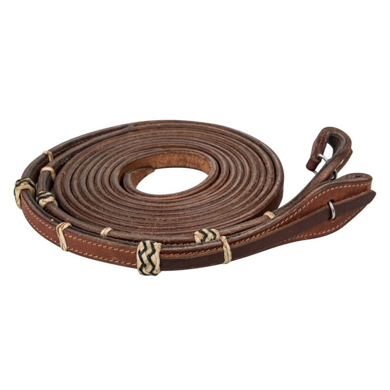 Tabelo Split Reins with Quick Change Bit Ends 75ft - Harness - 5/8" x 75