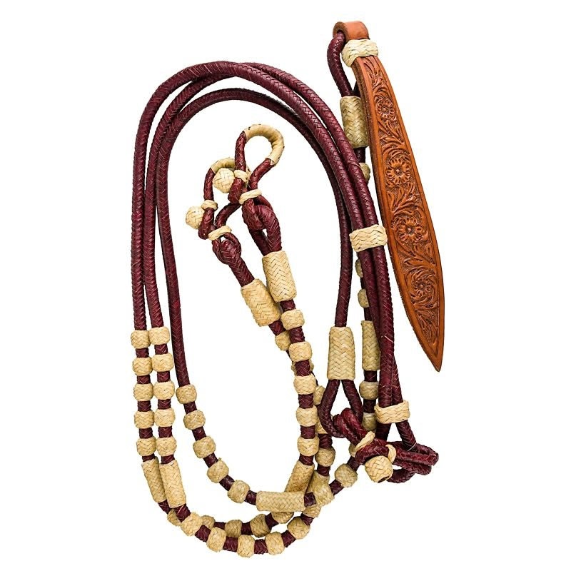 Tabelo Romel Reins with Rawhide Brown - Brown - 135 CM