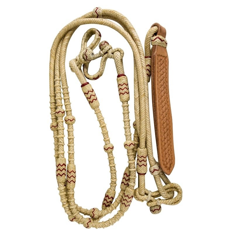 Tabelo Romel Reins Natural/Burgundy - Natural/Burgundy - 135 CM