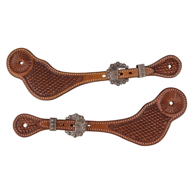 Tabelo Spur Straps Basket Tool - Chestnut - Adult