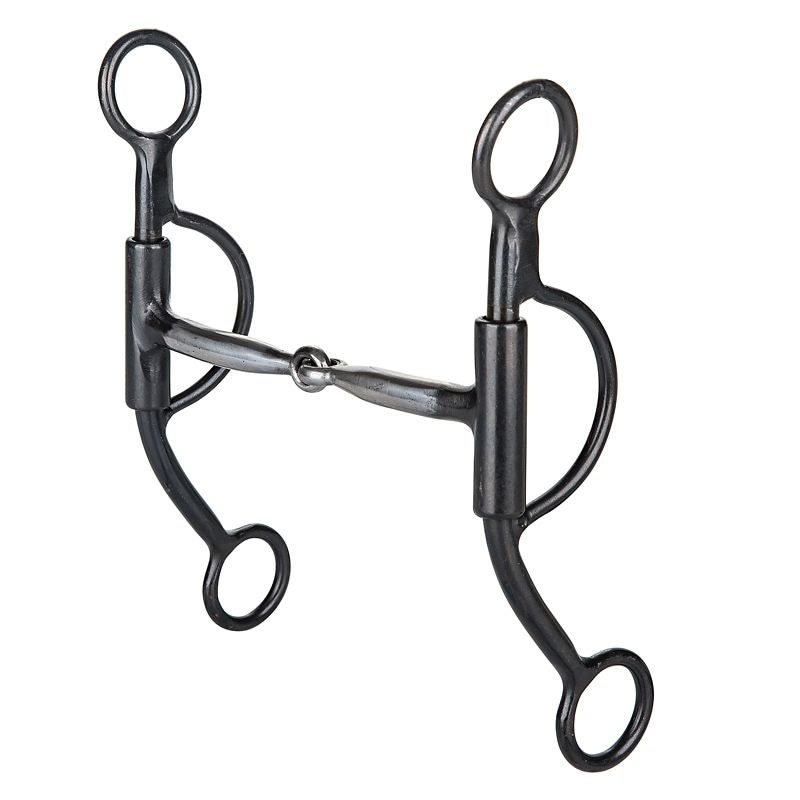 Tabelo Single Jointed Brushed Steel Bit 5 - Brushed-Steel - 5"