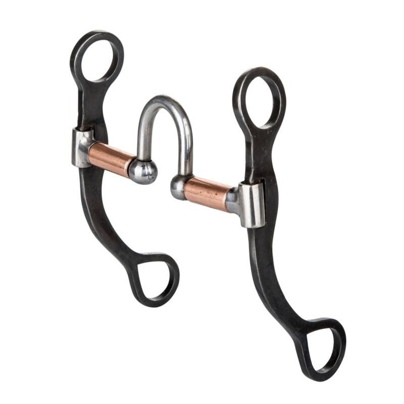 Tabelo Plain Cheeks High Port CorrectionBit 5 - Light Black - 5"