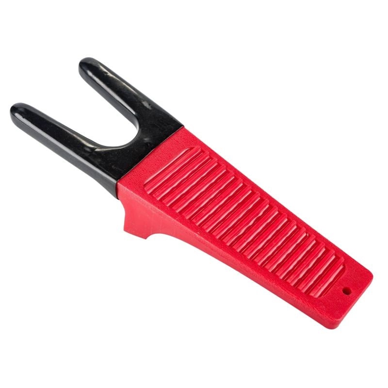 Tabelo Boot Jack with Vinyl Protector - Red - One Size