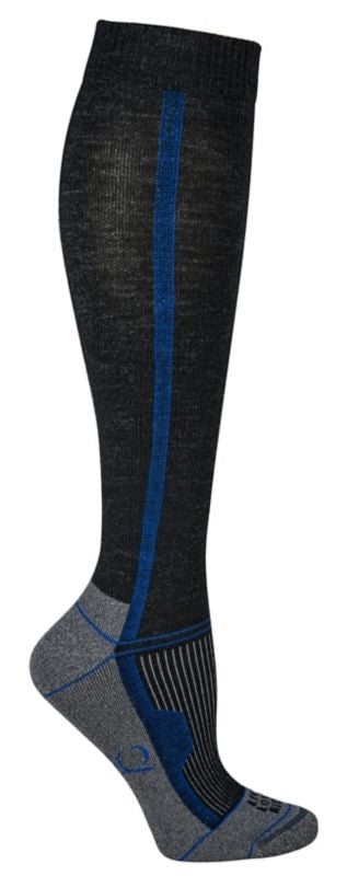 OEQ Compression Sock - Black/Royal - M (7 - 10)