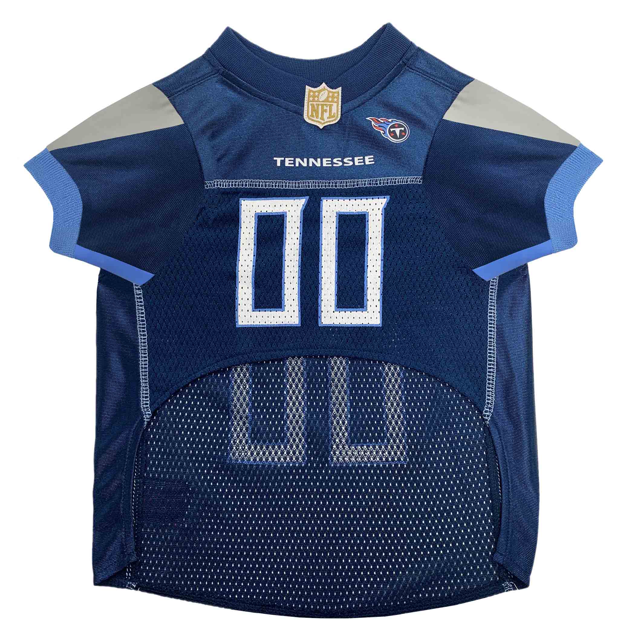Tennessee Titans Pet Striped Jersey