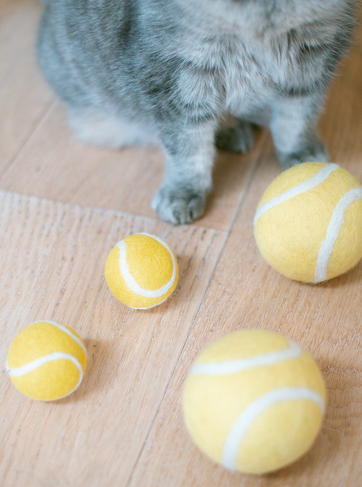 WOOL TENNIS BALL