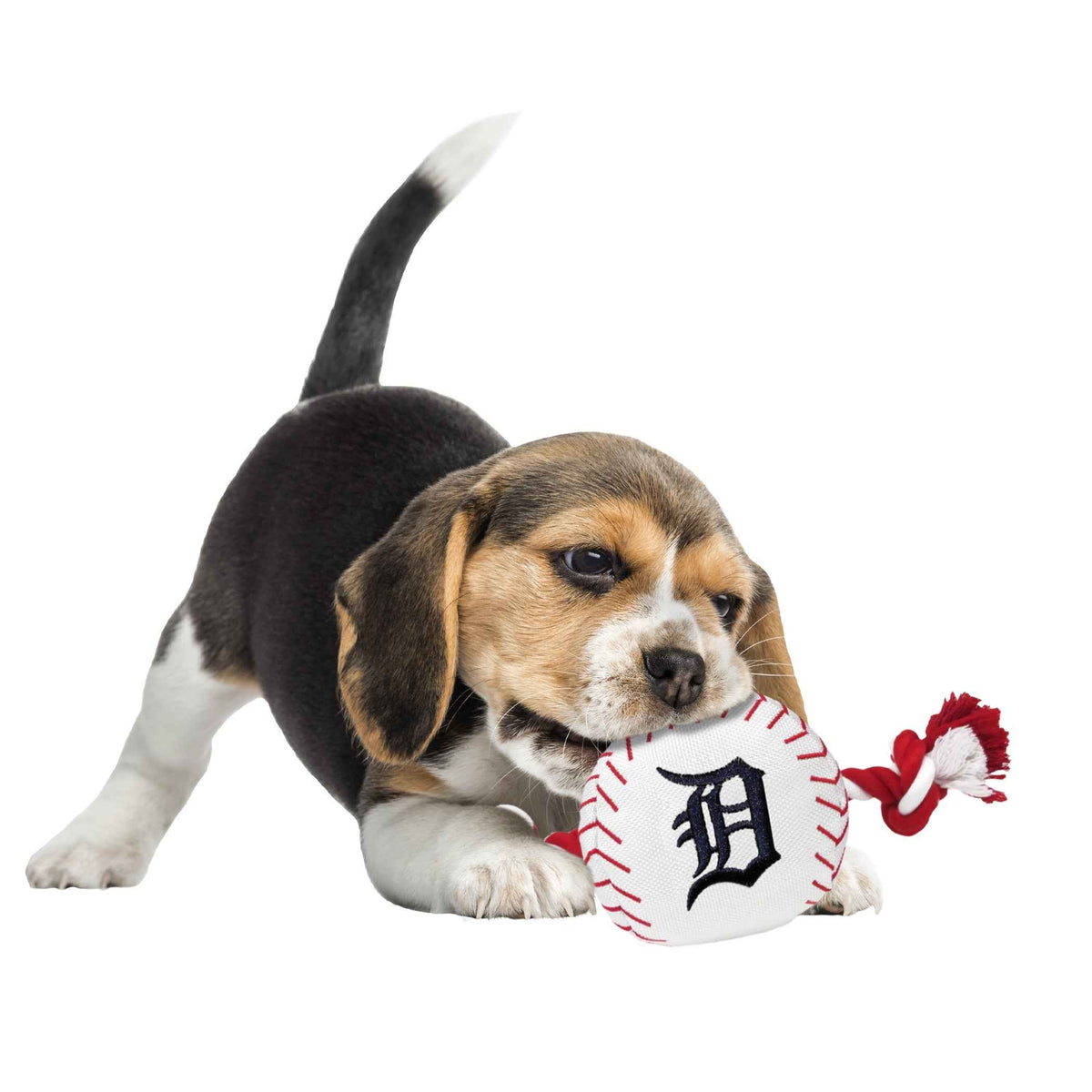 Detroit Tigers Nylon Baseball Rope Toy