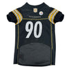 NFL Pittsburgh Steelers T.J. Watt Striped Mesh Pet Jersey