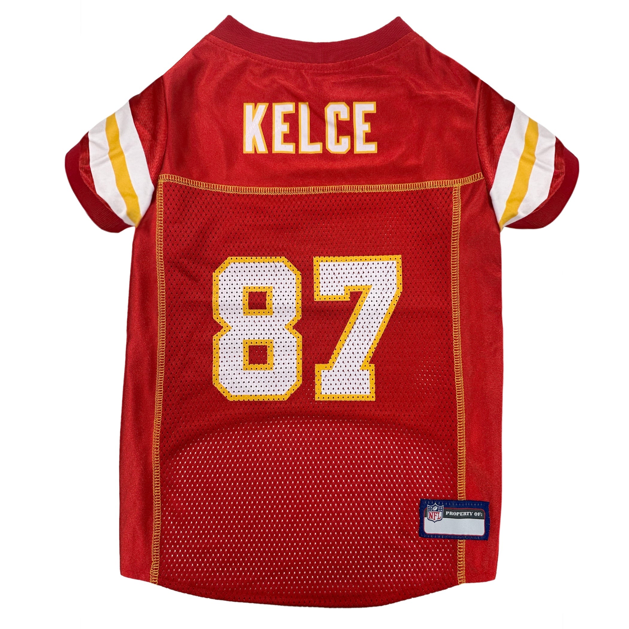 Travis Kelce Kansas City Chiefs Mesh NFL Jerseys by Pets First