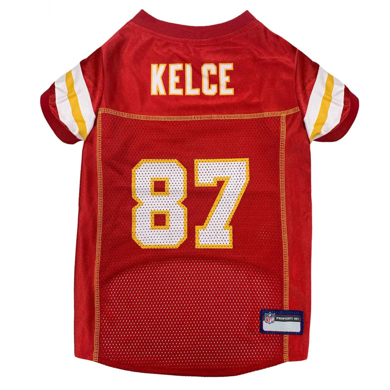 Travis Kelce Kansas City Chiefs Mesh NFL Jerseys by Pets First