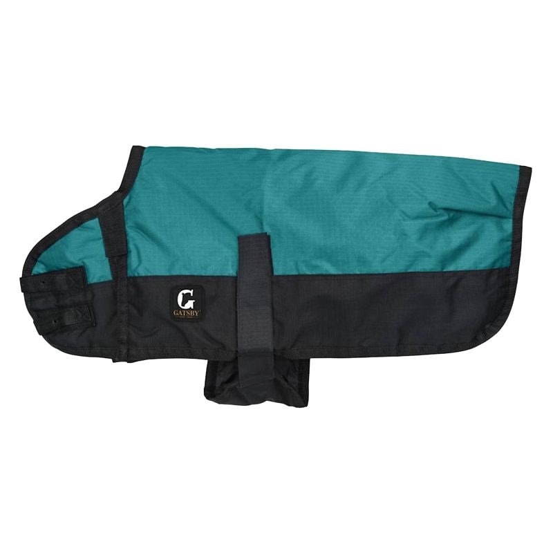 Gatsby 600D Ripstop 200gram MW Waterproof Dog Coat - Bright Orange / Black - Small