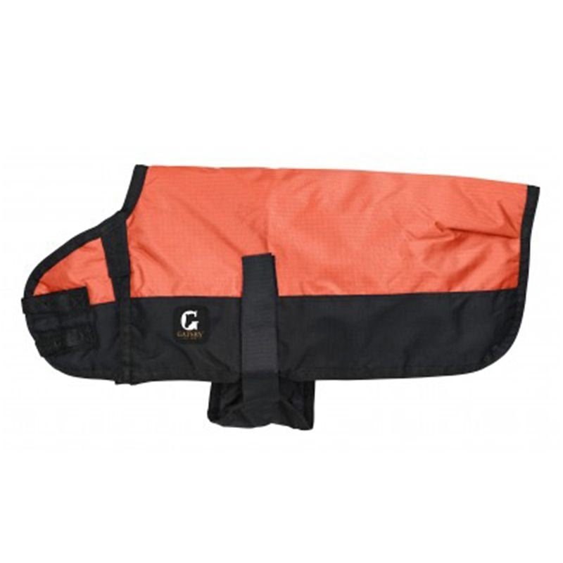 Gatsby 600D Ripstop 200gram MW Waterproof Dog Coat - Black / Black - Small