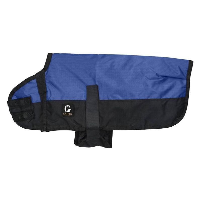 Gatsby 600D Ripstop 200gram MW Waterproof Dog Coat - Bright Orange / Black - Large