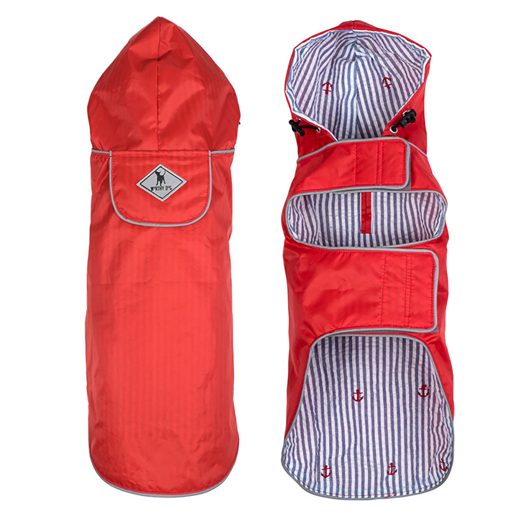 Red Seattle Slicker Jacket