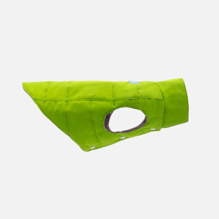 Tailored Pet Down Jacket in Pink Cashmere Reversible