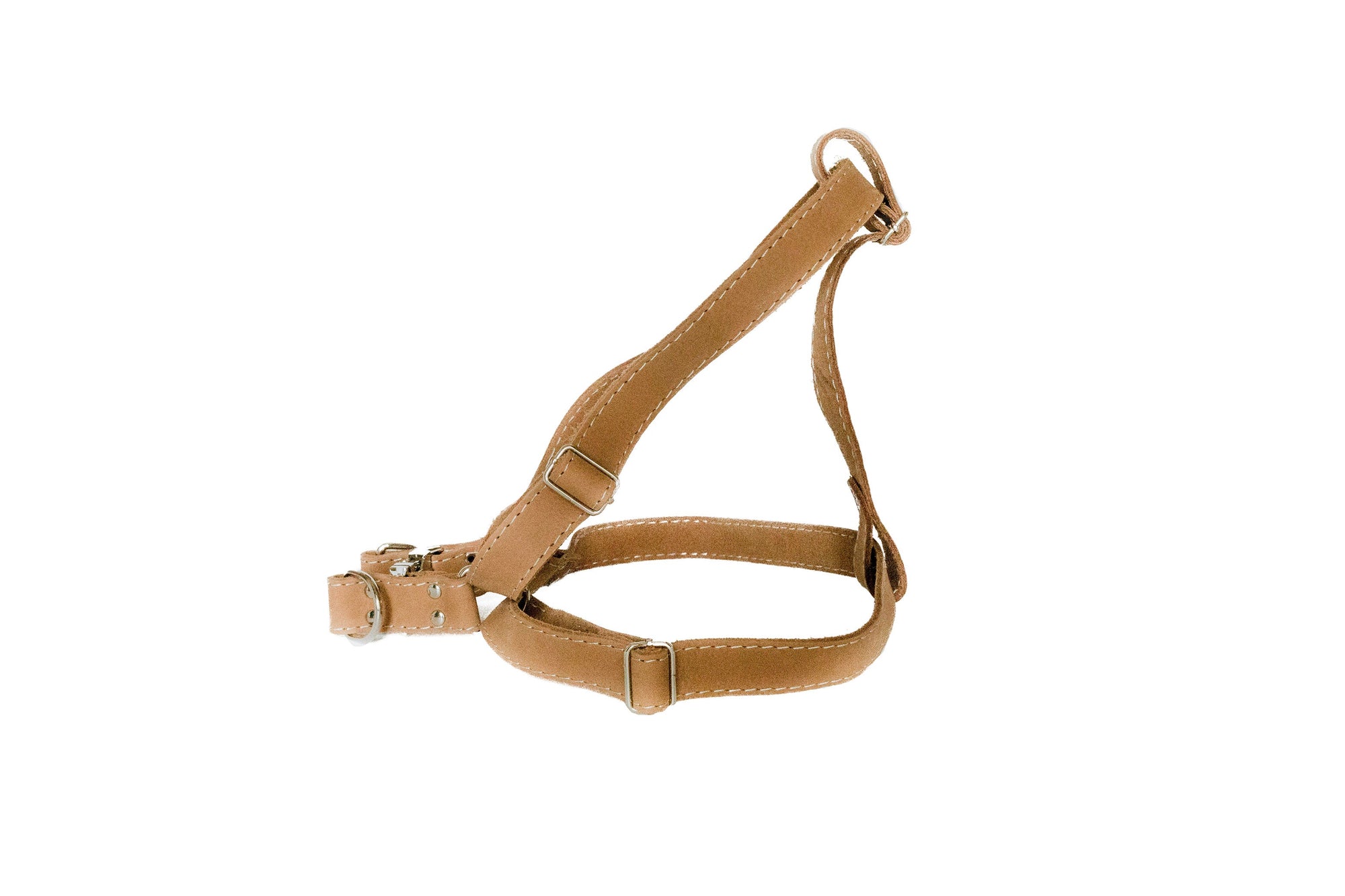 Euro-Dog Step-In Leather Dog Harness