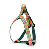 Up Country Tapestry Floral Dog Cast Brass Dog Harness
