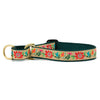 Up Country Tapestry Floral Cast Brass Martingale Collar