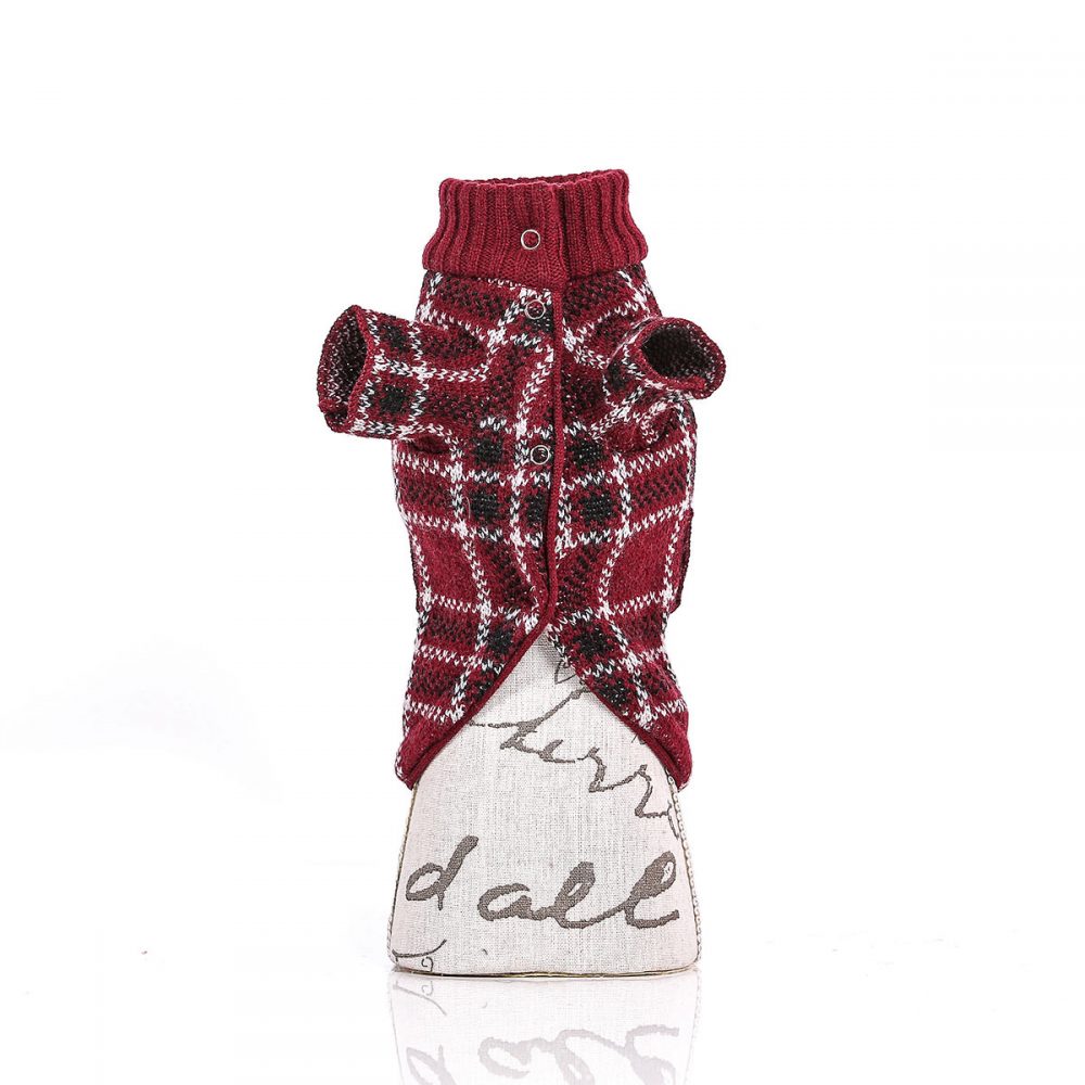 Luxury Coat - Burgundy