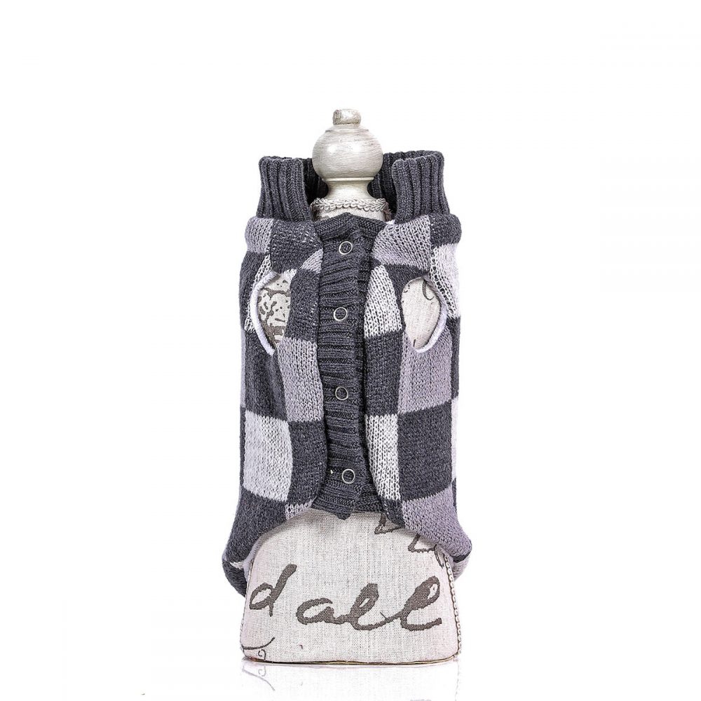 Luxury Coat - Knitwear Grey