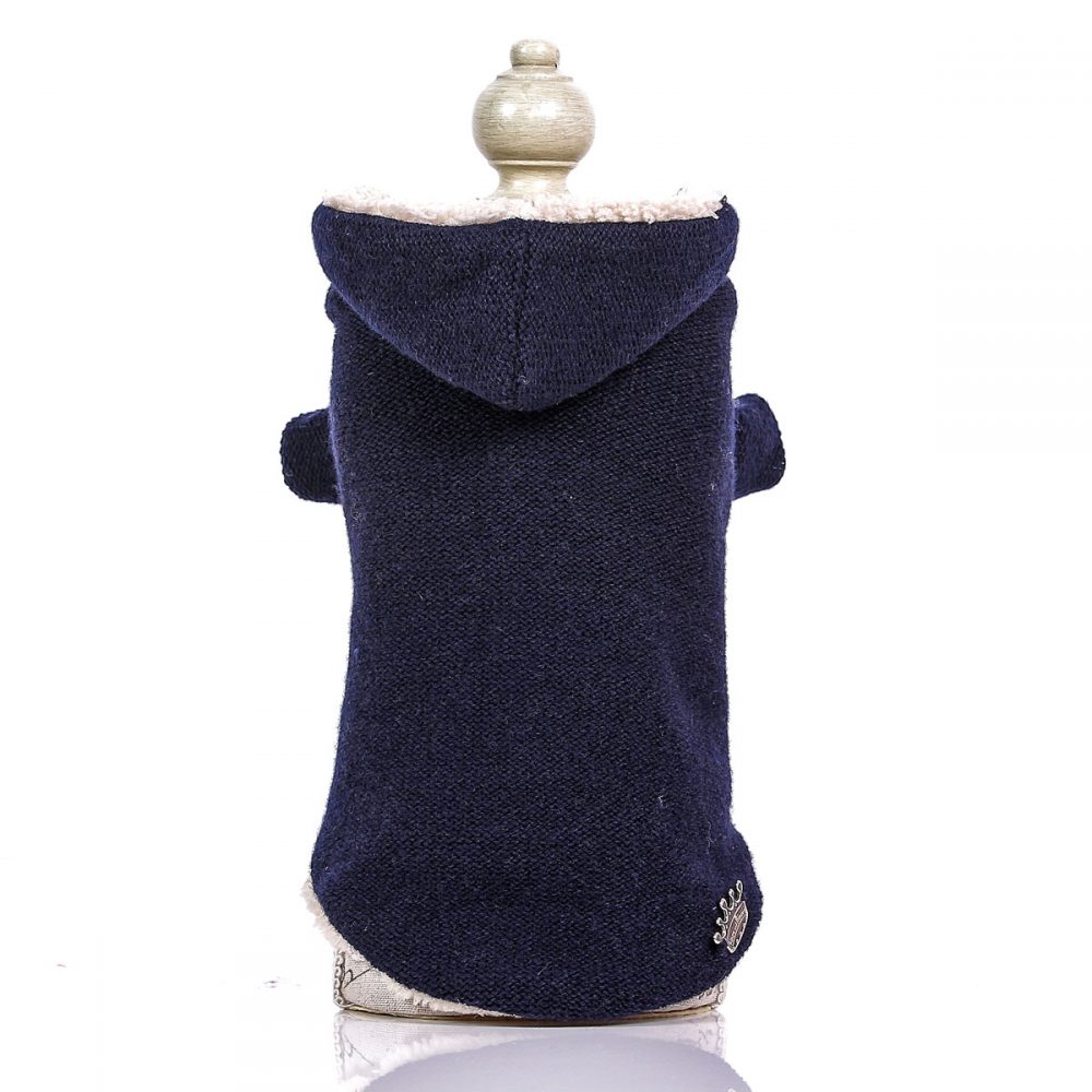 Luxury Coat - Knitwear Blue