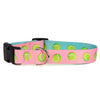 Up Country Tennis Balls Printed Made in USA Dog Collar