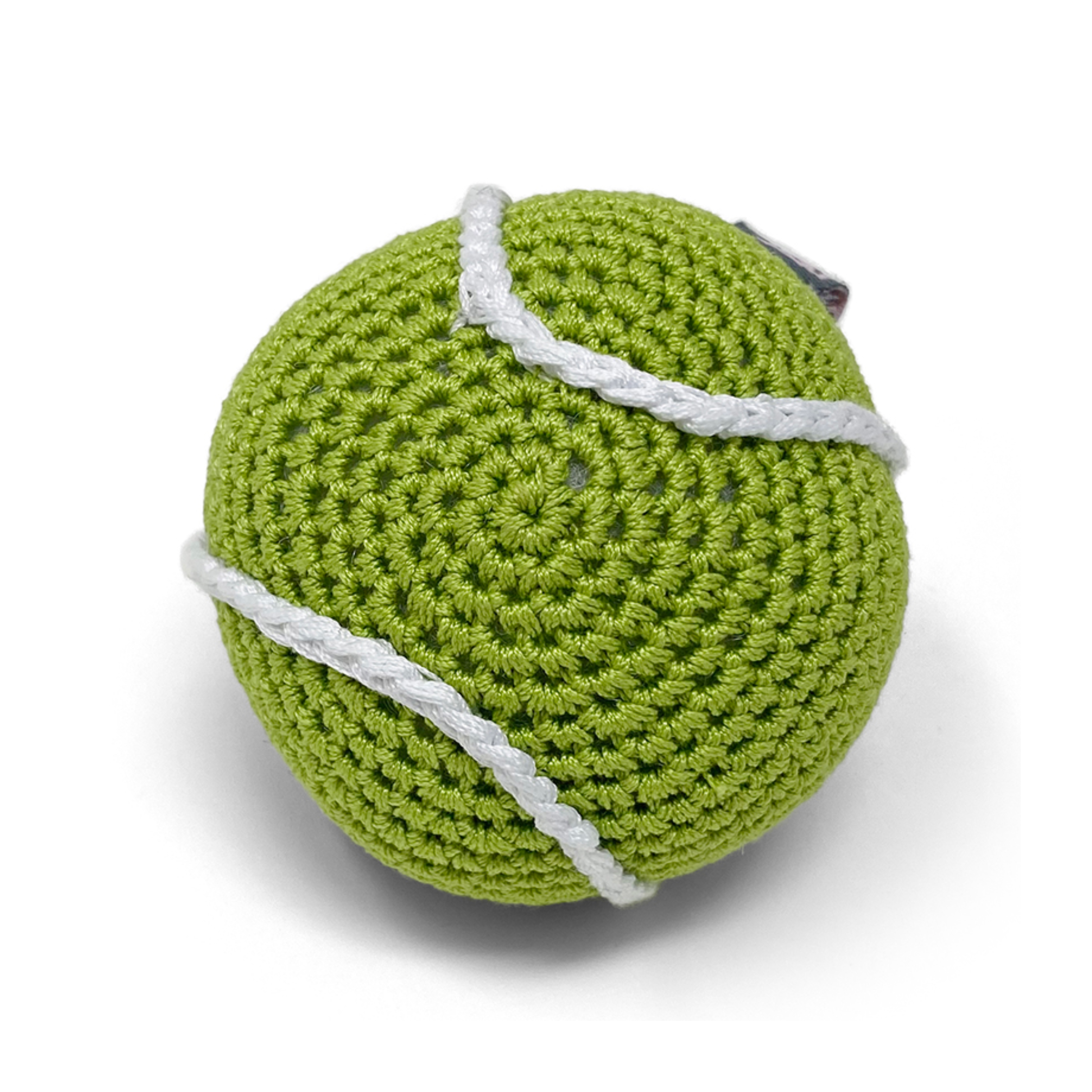 Tennis Ball Crochet Toy